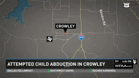 Crowley Police Child Abduction Attempted At Bus Stop