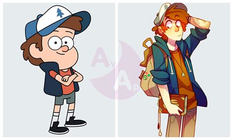 Cartoons Characters As Adult Version Grown Ups Page 3 Before And