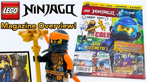 Echo Zane Returns Ninjago Magazine No 90 Overview And Review Youtube