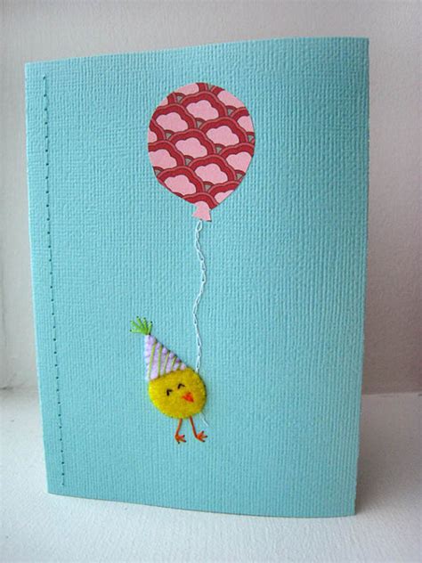 Homemade Handmade Greeting Card Making Ideas With Balloons Birthday