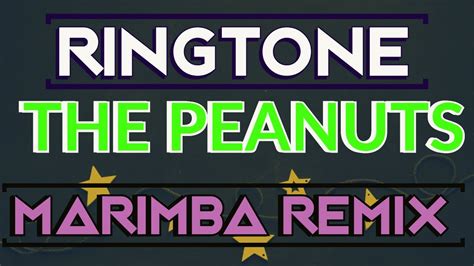 The Peanuts Theme Marimba Remix Ringtone Youtube