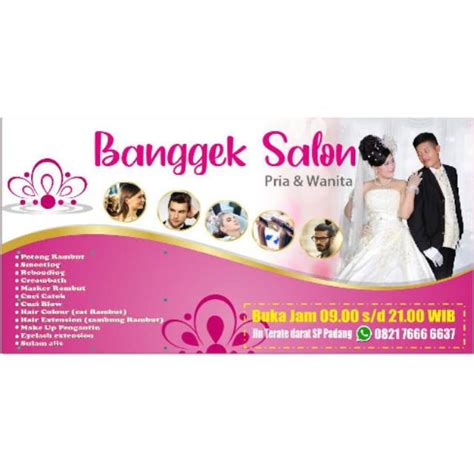 Ukuran banner spa kali ini kota bagikan dengan ukuran 300 x 120 cm. Spanduk Salon Dan Rias Pengantin - gambar contoh banners