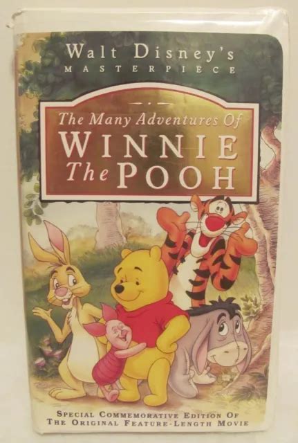 Vhs Winnie The Pooh The Many Adventures Of Winnie The Pooh Vhs Hot Sex Picture