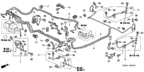 Brake Lines Abs 2003 Honda Civic 3 Door Si Ka 5mt