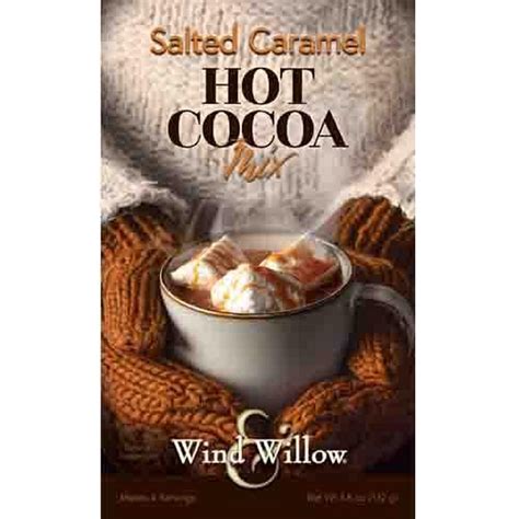 Wind And Willow Salted Caramel Hot Cocoa Mix 46 Ounces Makes 4 Servings