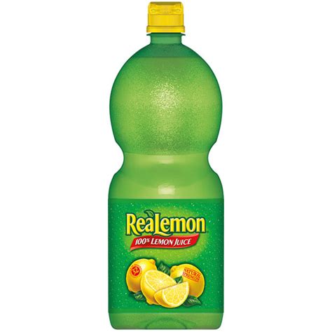 Realemon 100 Lemon Juice In Bulk At Webstaurantstore