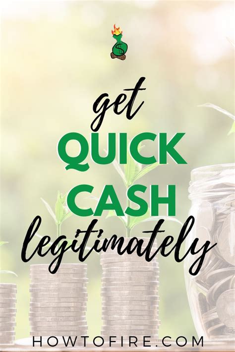 Here Are 21 Legitimate Ways To Get Quick Cash If You Find Yourself