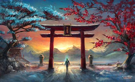 27 Anime Japan Shrine Wallpaper Anime Top Wallpaper