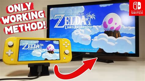 The switch will not connect to the tv until you plug the charging cable and hdmi cable. HOW TO Dock Nintendo Switch Lite to ANY TV *EASY DIY ...