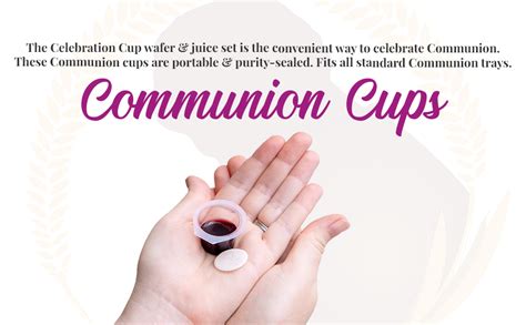 100 Prefilled Communion Cups With Juice And Wafer 100