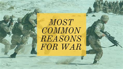 Trace the course of the war from pearl harbor to the japanese surrender in tokyo bay. The 8 Main Reasons for War | Owlcation