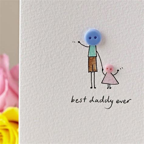 Creative Ideas For Baby Handprints Daddy Birthday Card Happt Birthday