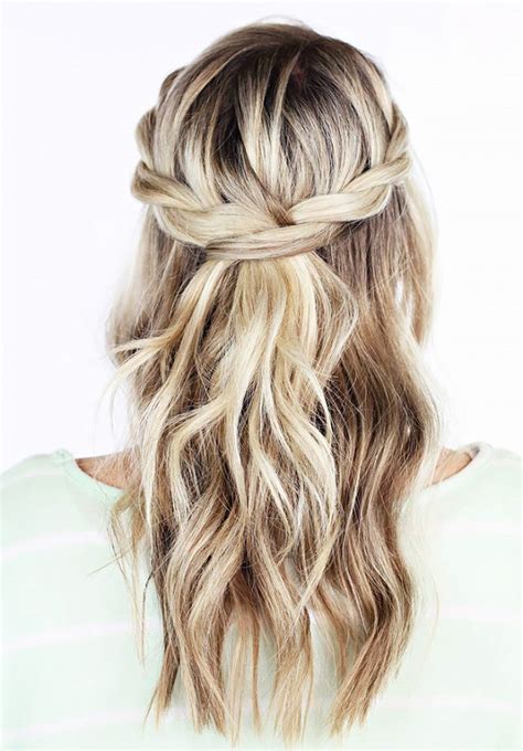 Modern, classic, boho chic, beach, vintage and so on. 20 Awesome Half Up Half Down Wedding Hairstyle Ideas ...