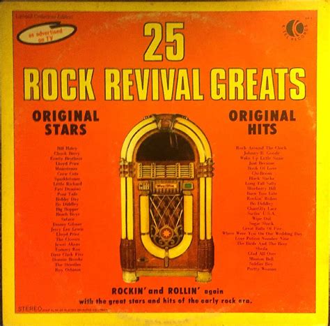 Various Artists Rock Revival Greats S Songs Rock
