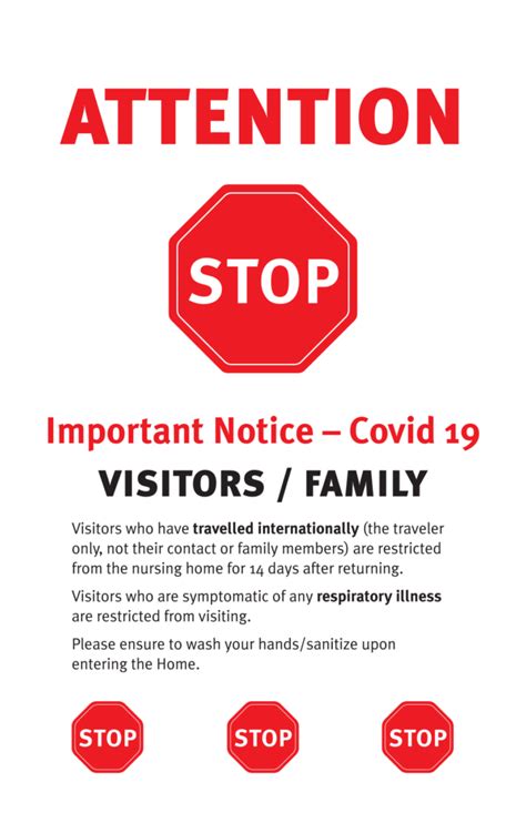 Covid 19 Important Notice The United Church Home For Senior