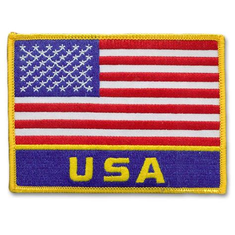 Deluxe American Flag Patch Martial Arts Patches Usa Flag Patch