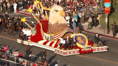 Rose Parade Floats On View In Pasadena After Annual New Years Event Ktla