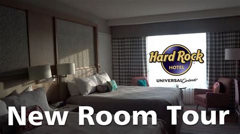 arriving at hard rock hotel orlando new renovated room tour universal resort on site hotel