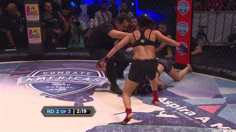 Mma Melissa Martinez Scores A Knockout Combate Americas Combate 15