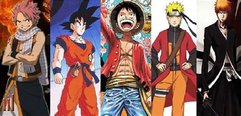 Natsu Goku Naruto Luffy Supreme Luffynarutogokuichigo By Images