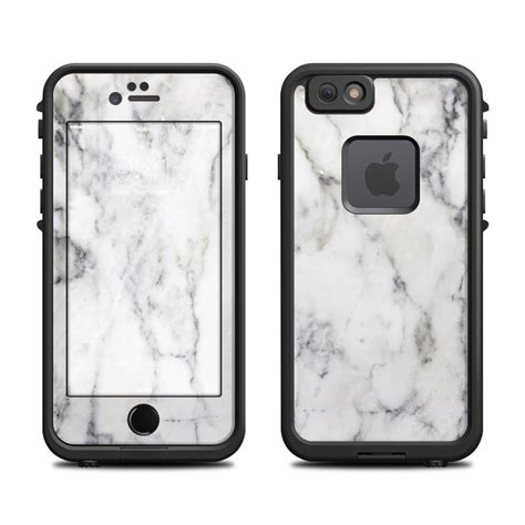 Lifeproof Iphone 6 Fre Case Skin White Marble By Marble Collection