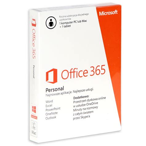 Ms Office 365 Personal Pcmac Microsoft Gry I Programy Sklep