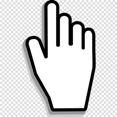 Cursor Hand Clipart Computer Mouse Pointer Cursor Png Download Full Images