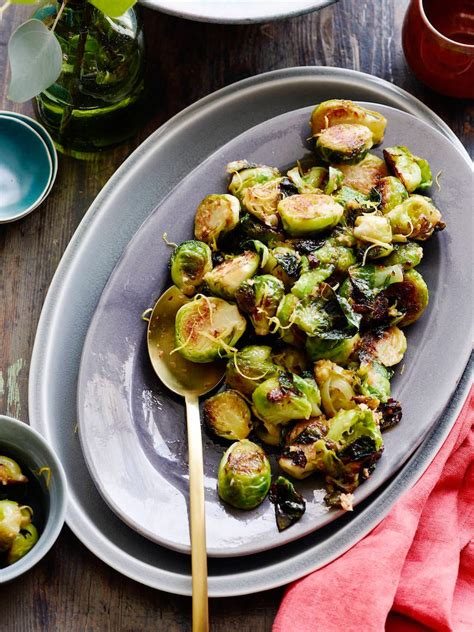 Finish off with the dales & serve. Sautéed Brussels Sprouts - What's Gaby Cooking