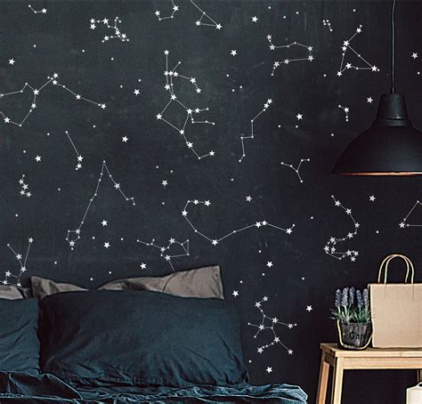 Constellation Stickers Constellation Decals Astronomy Wall Etsy