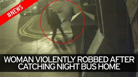 Horrific Cctv Shows Woman Being Punched In The Head And Kicked By