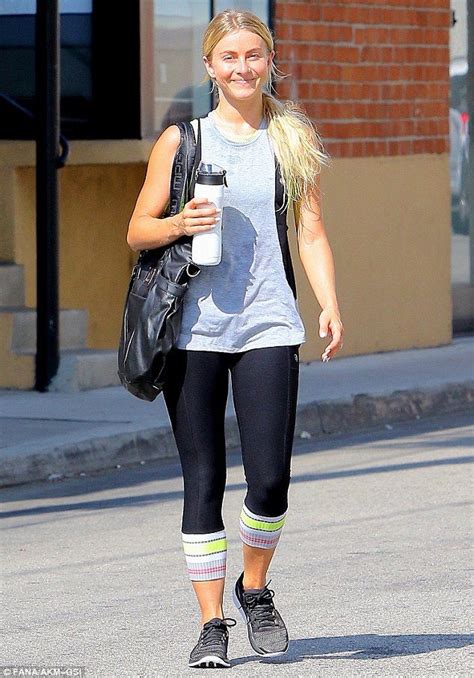 Julianne Hough Shows Off Flawless Complexion After A Workout