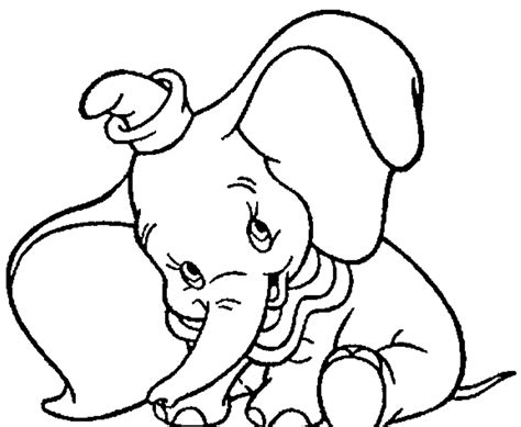 Dumbo Pictures Coloring Sheets Free Printables