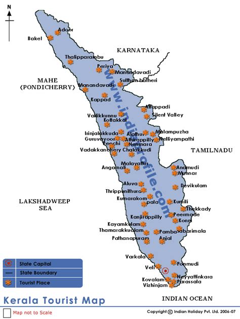 State map, street, road and directions map as well as a satellite tourist map of kerala. map of kerala with cities