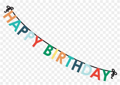 Free for commercial use high quality images Happy Birthday Banner Clipart (#799764) - PikPng