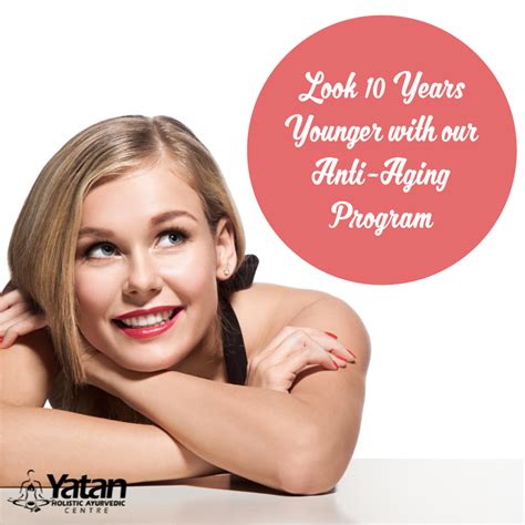 Look 10 Years Younger With Our Anti Aging Program