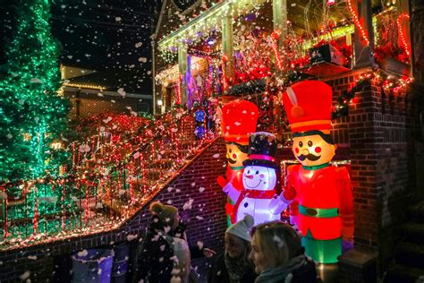 Scenes From The Dyker Heights Christmas Lights Celebration