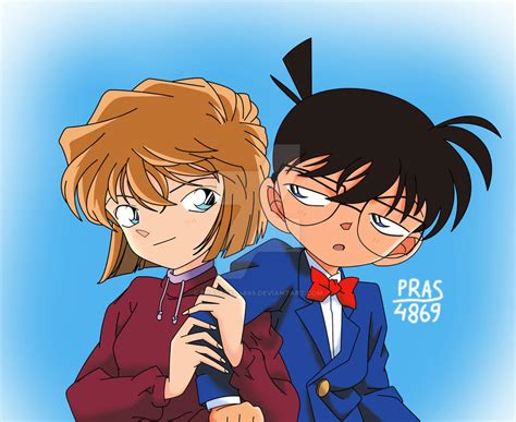 Conan Edogawa Ai Haibara By Prasetyo4869 On Deviantart