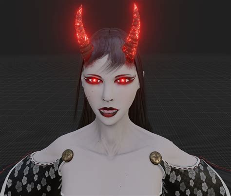 3d Model Oni Game Ready Vr Ar Low Poly Cgtrader