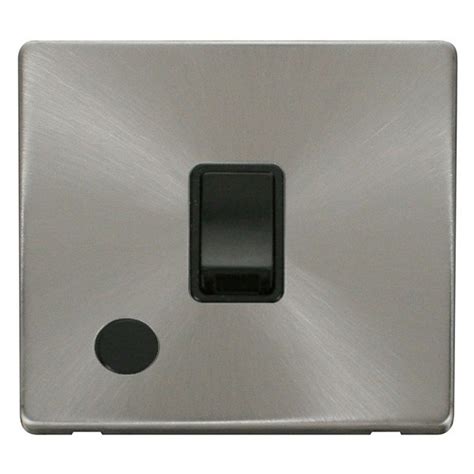 Click Definity Flat Plate Screwless 20a Dp Black Switch With Flex