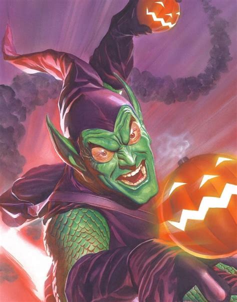 Green Goblin Alex Ross Marvel Villains Green Goblin