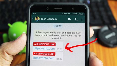Whatsapp New Feature Suspicious Link Detection Youtube