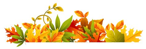 Fall Leaves Border Clip Art Clipart Best