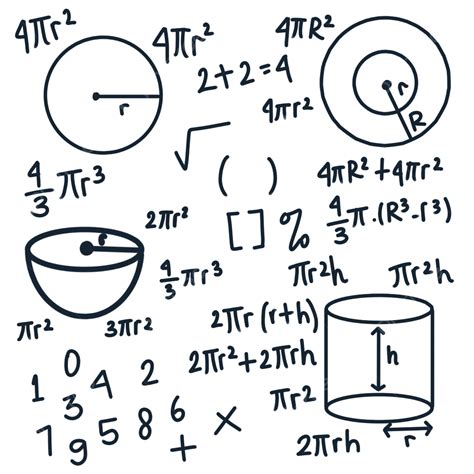 Math Doodle Png Image Doodle Math Element With Geometric Doodle Math