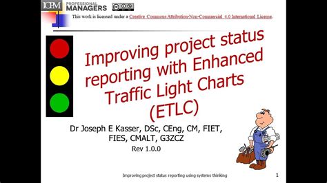 Improving Project Status Reporting With Enhanced Traffic Light Charts