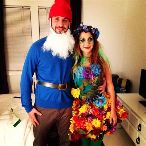 Diy Couples Costume A Garden And A Gnome Diy Halloween Couples Diy