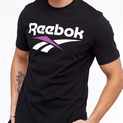 Reebok Classic Vector Tee - Black - Mens Clothing - T-Shirts