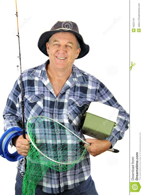 136 Middle Aged Fisherman Outdoors Stock Photos Free Royalty Free