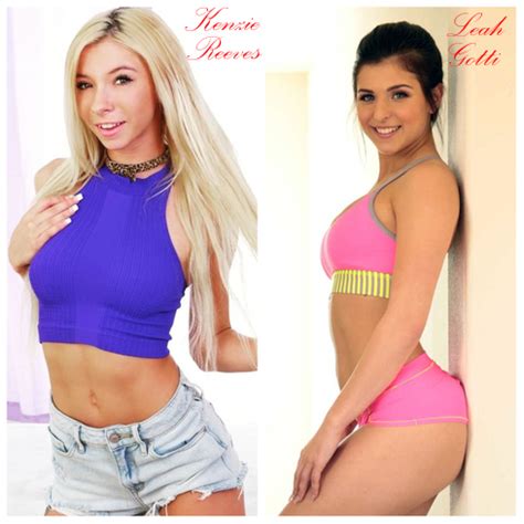 Sexy Babes Around The World K On Twitter Which Pornstar Kenzie Reeves Or Leah Gotti Don