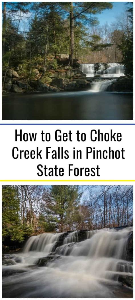 How To Get To Choke Creek Falls In Pinchot State Forest Uncovering Pa