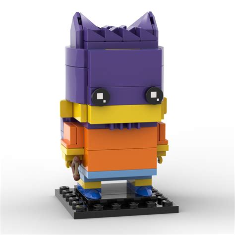 Lego Moc Bartman The Simpsons Brickheadz By Custominstructions